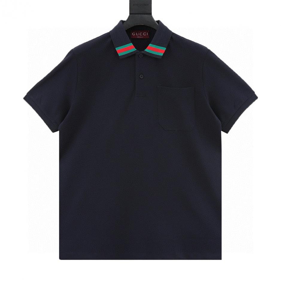 designer,replica,clothing,fake,1:1,lv,luxury,high quality GUCCI color-blocked short-sleeved polo shirt with contrasting collar (9E48) designer,replica,clothing,fake,1:1,lv,luxury,high quality GUCCI color-blocked short-sleeved polo shirt with contrasting collar (9E48)