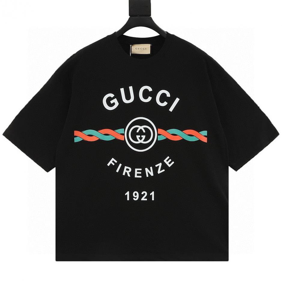 designer,replica,clothing,fake,1:1,lv,luxury,high quality GUCCI cable knit logo print short-sleeved T-shirt (7A47) designer,replica,clothing,fake,1:1,lv,luxury,high quality GUCCI cable knit logo print short-sleeved T-shirt (7A47)