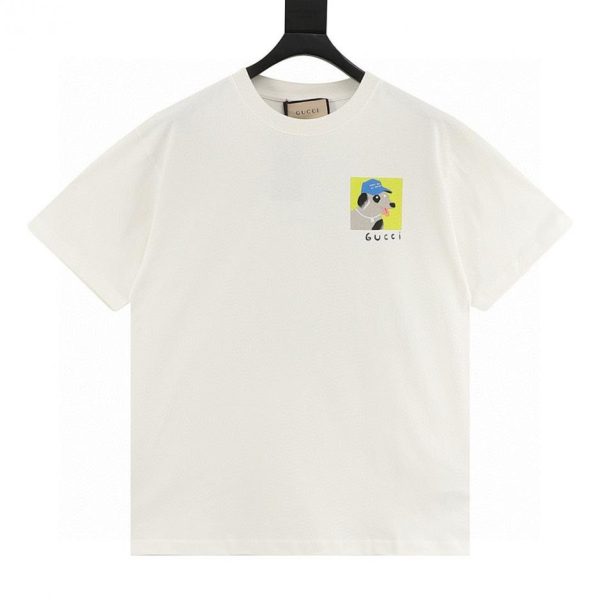 designer,replica,clothing,fake,1:1,lv,luxury,high quality GUCCI New Cartoon Series Short-Sleeve T-Shirt (012E)