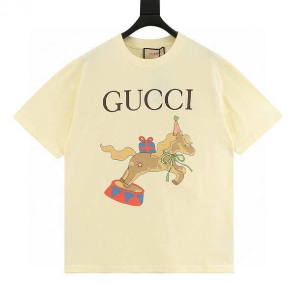 designer,replica,clothing,fake,1:1,lv,luxury,high quality GUCCI New Cartoon Series Short-Sleeve T-Shirt (7379)