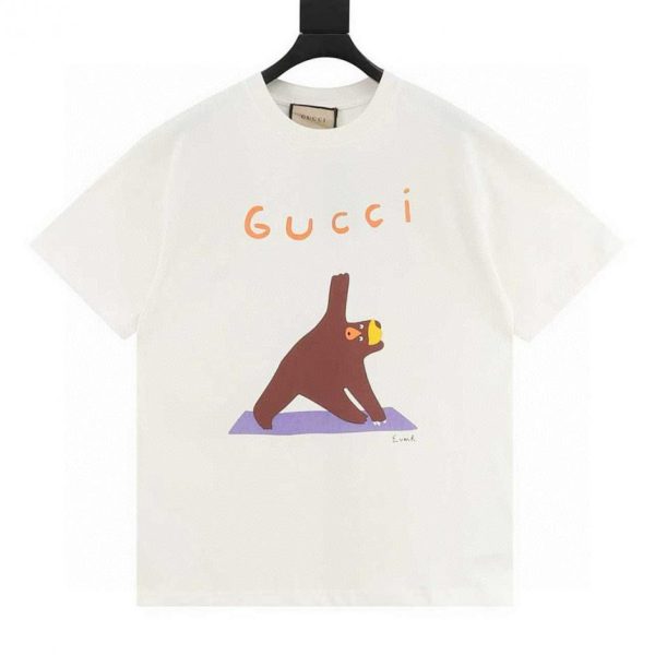 designer,replica,clothing,fake,1:1,lv,luxury,high quality GUCCI New Cartoon Series Short-Sleeve T-Shirt (92C4)