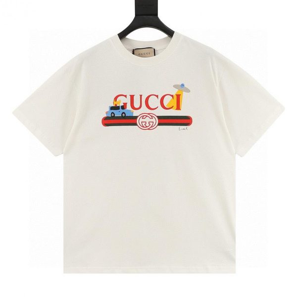 designer,replica,clothing,fake,1:1,lv,luxury,high quality GUCCI New Cartoon Series Short-Sleeve T-Shirt (BC44)