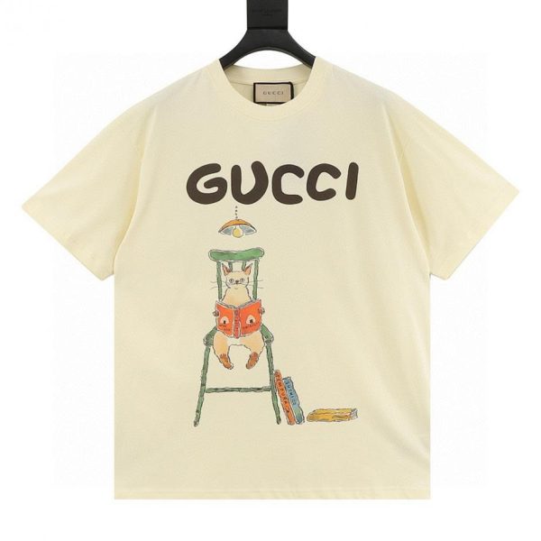 designer,replica,clothing,fake,1:1,lv,luxury,high quality GUCCI New Cartoon Series Short-Sleeve T-Shirt (DA09)
