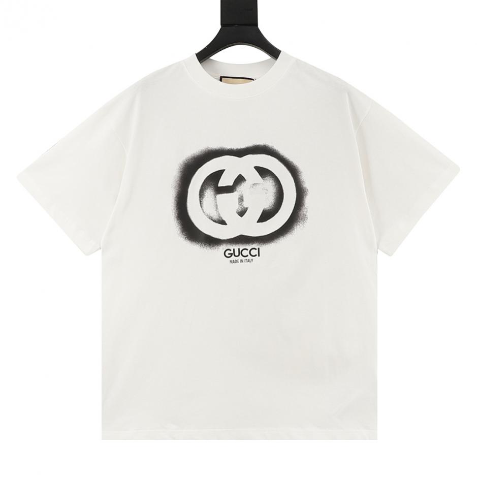 designer,replica,clothing,fake,1:1,lv,luxury,high quality GUCCI double G logo print short-sleeved T-shirt (C1E2) designer,replica,clothing,fake,1:1,lv,luxury,high quality GUCCI double G logo print short-sleeved T-shirt (C1E2)