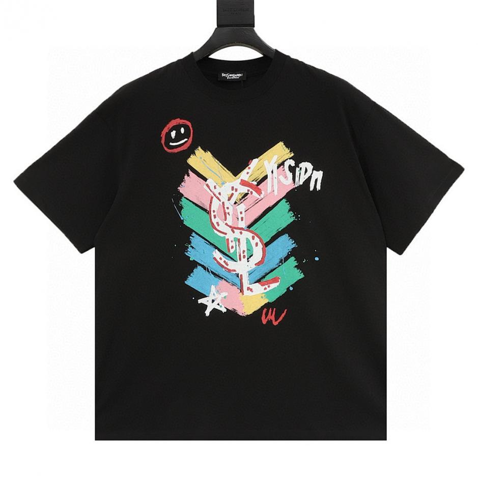 designer,replica,clothing,fake,1:1,lv,luxury,high quality YSL Playful Graffiti Print Short-Sleeve T-Shirt in Black and White (4CF9) designer,replica,clothing,fake,1:1,lv,luxury,high quality YSL Playful Graffiti Print Short-Sleeve T-Shirt in Black and White (4CF9)