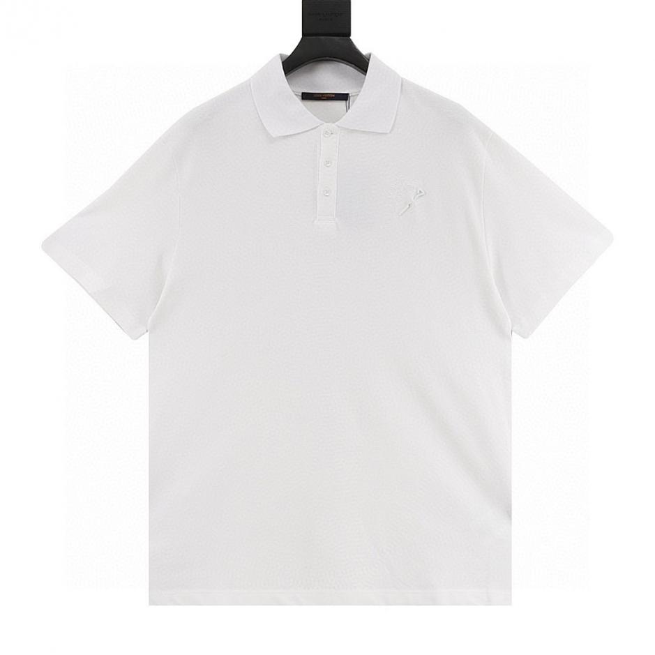 designer,replica,clothing,fake,1:1,lv,luxury,high quality LOUIS VUITTON embroidered pin short-sleeved polo shirt (7A7D) designer,replica,clothing,fake,1:1,lv,luxury,high quality LOUIS VUITTON embroidered pin short-sleeved polo shirt (7A7D)