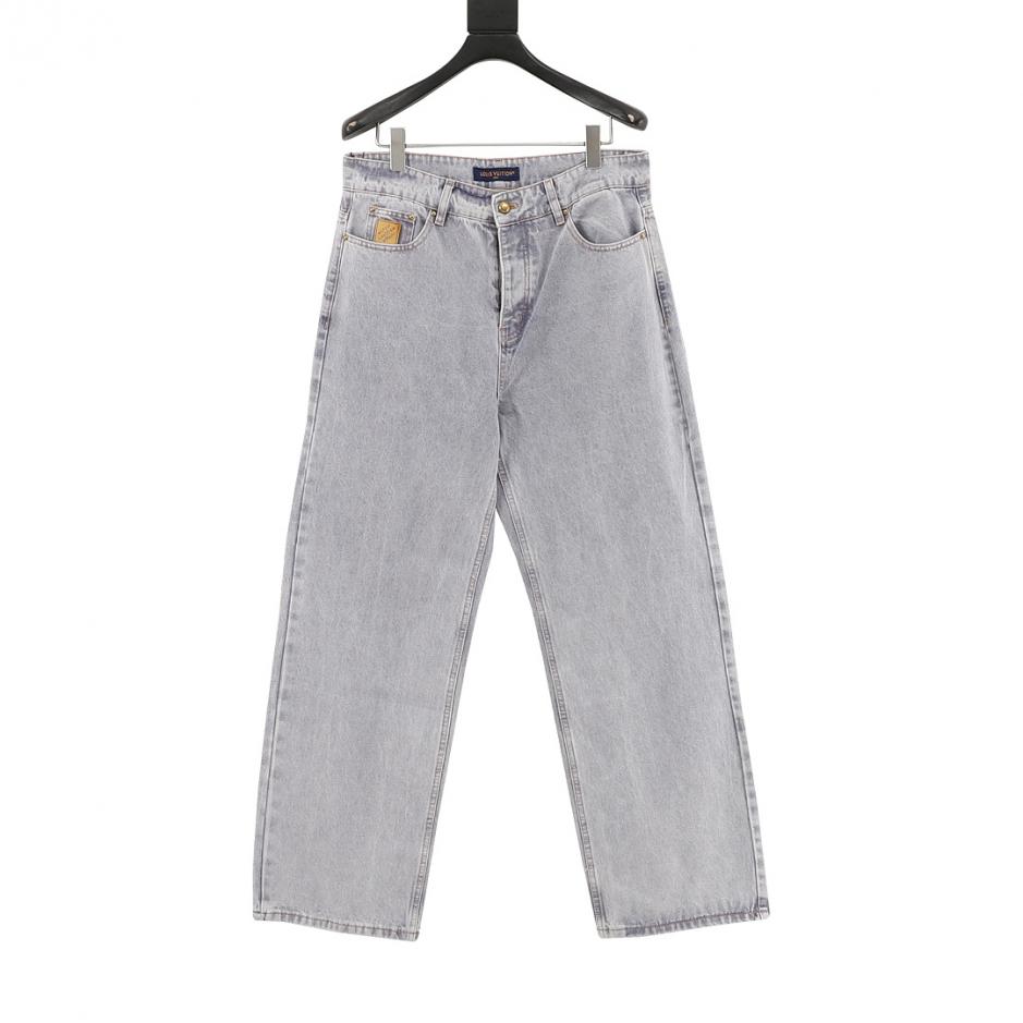 designer,replica,clothing,fake,1:1,lv,luxury,high quality LOUIS VUITTON faded denim jeans with leather label pocket (6FAC) designer,replica,clothing,fake,1:1,lv,luxury,high quality LOUIS VUITTON faded denim jeans with leather label pocket (6FAC)