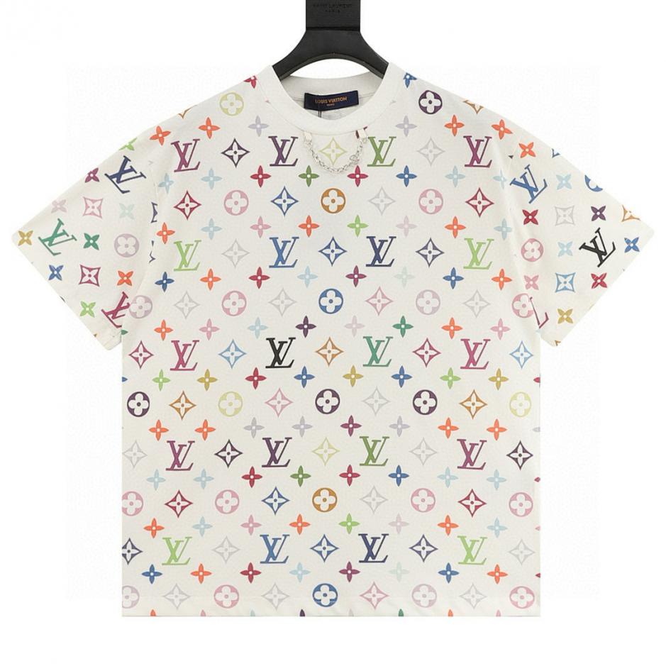 designer,replica,clothing,fake,1:1,lv,luxury,high quality LOUIS VUITTON Classic Direct-Injection Colorful Floral Print Short-Sleeve T-Shirt (0935) designer,replica,clothing,fake,1:1,lv,luxury,high quality LOUIS VUITTON Classic Direct-Injection Colorful Floral Print Short-Sleeve T-Shirt (0935)
