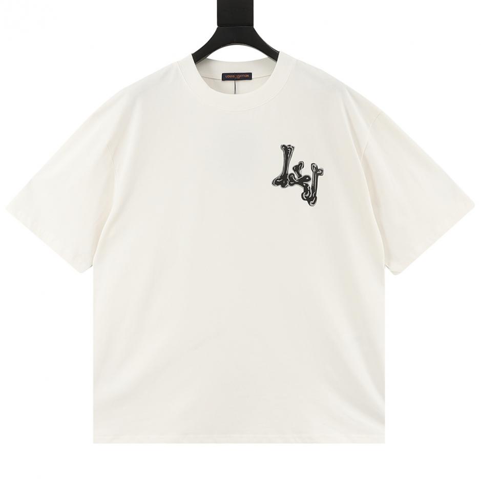 designer,replica,clothing,fake,1:1,lv,luxury,high quality LOUIS VUITTON Bone Logo Short-Sleeve T-Shirt (94F1) designer,replica,clothing,fake,1:1,lv,luxury,high quality LOUIS VUITTON Bone Logo Short-Sleeve T-Shirt (94F1)