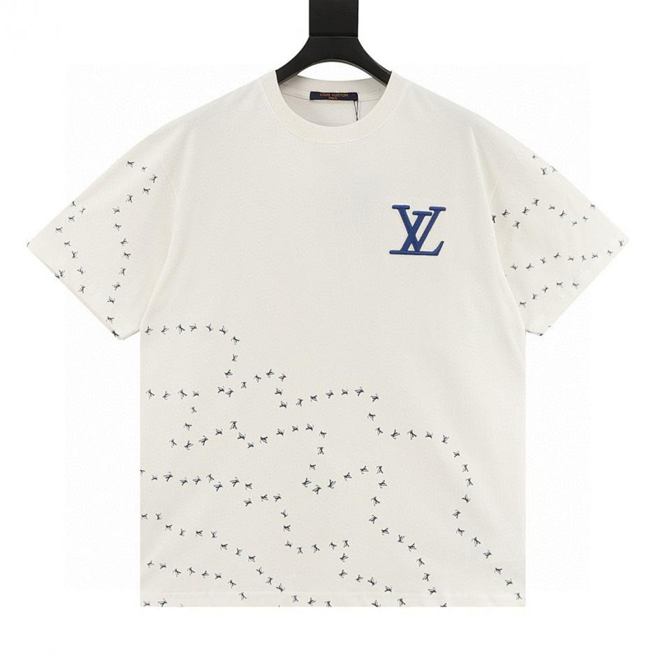 designer,replica,clothing,fake,1:1,lv,luxury,high quality LOUIS VUITTON Embroidered Logo Short-Sleeve T-Shirt (8F3D) designer,replica,clothing,fake,1:1,lv,luxury,high quality LOUIS VUITTON Embroidered Logo Short-Sleeve T-Shirt (8F3D)