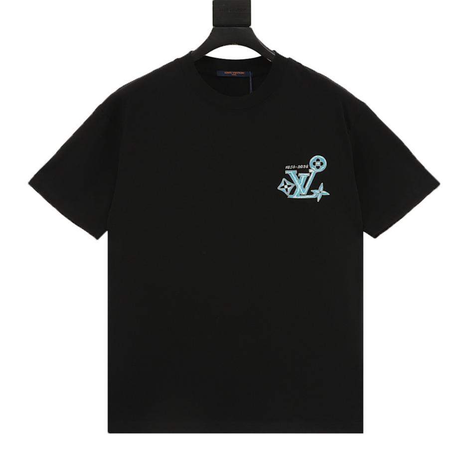designer,replica,clothing,fake,1:1,lv,luxury,high quality LOUIS VUITTON short-sleeved shirt with embroidered logo on the front and back (960D) designer,replica,clothing,fake,1:1,lv,luxury,high quality LOUIS VUITTON short-sleeved shirt with embroidered logo on the front and back (960D)