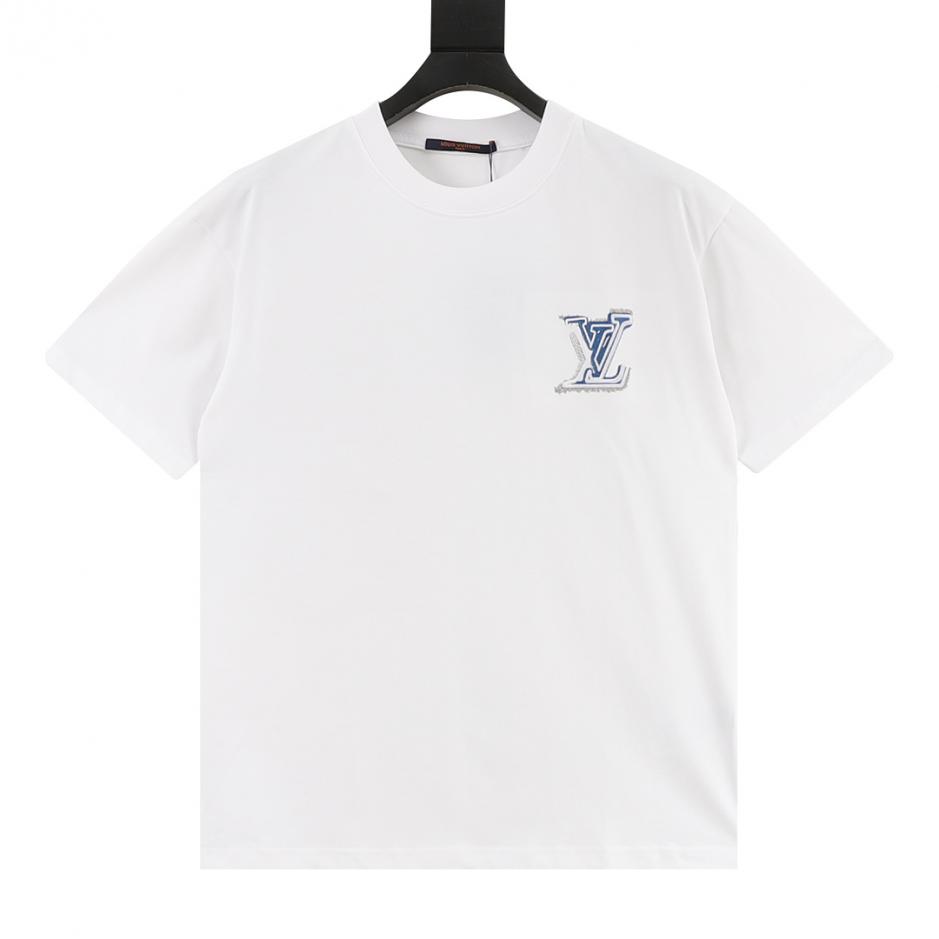 designer,replica,clothing,fake,1:1,lv,luxury,high quality LOUIS VUITTON short-sleeved shirt with embroidered logo on the front and back (4D85) designer,replica,clothing,fake,1:1,lv,luxury,high quality LOUIS VUITTON short-sleeved shirt with embroidered logo on the front and back (4D85)