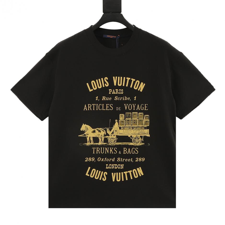 designer,replica,clothing,fake,1:1,lv,luxury,high quality LOUIS VUITTON Horse and Carriage Slogan Print Short-Sleeve T-Shirt (35F3) designer,replica,clothing,fake,1:1,lv,luxury,high quality LOUIS VUITTON Horse and Carriage Slogan Print Short-Sleeve T-Shirt (35F3)