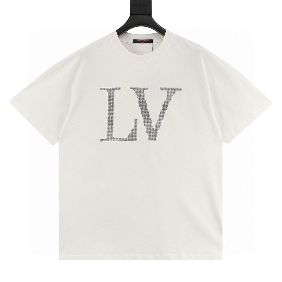 designer,replica,clothing,fake,1:1,lv,luxury,high quality LOUIS VUITTON Classic Rhinestone Logo Short-Sleeve T-Shirt (5AAF) designer,replica,clothing,fake,1:1,lv,luxury,high quality LOUIS VUITTON Classic Rhinestone Logo Short-Sleeve T-Shirt (5AAF)