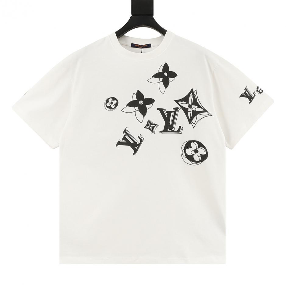 designer,replica,clothing,fake,1:1,lv,luxury,high quality LOUIS VUITTON Double Logo Print Short-Sleeve T-Shirt (DDAF) designer,replica,clothing,fake,1:1,lv,luxury,high quality LOUIS VUITTON Double Logo Print Short-Sleeve T-Shirt (DDAF)