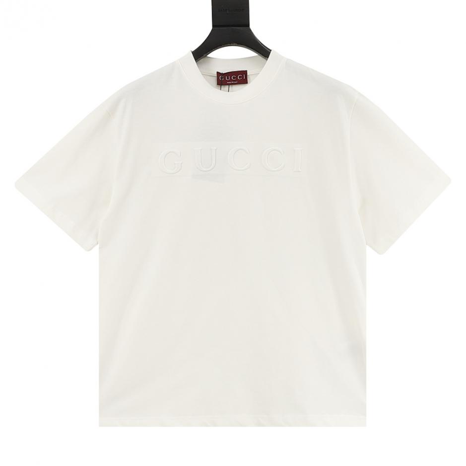 designer,replica,clothing,fake,1:1,lv,luxury,high quality GUCCI classic short-sleeved T-shirt with 3D embossed GUCCI lettering (66D7) designer,replica,clothing,fake,1:1,lv,luxury,high quality GUCCI classic short-sleeved T-shirt with 3D embossed GUCCI lettering (66D7)