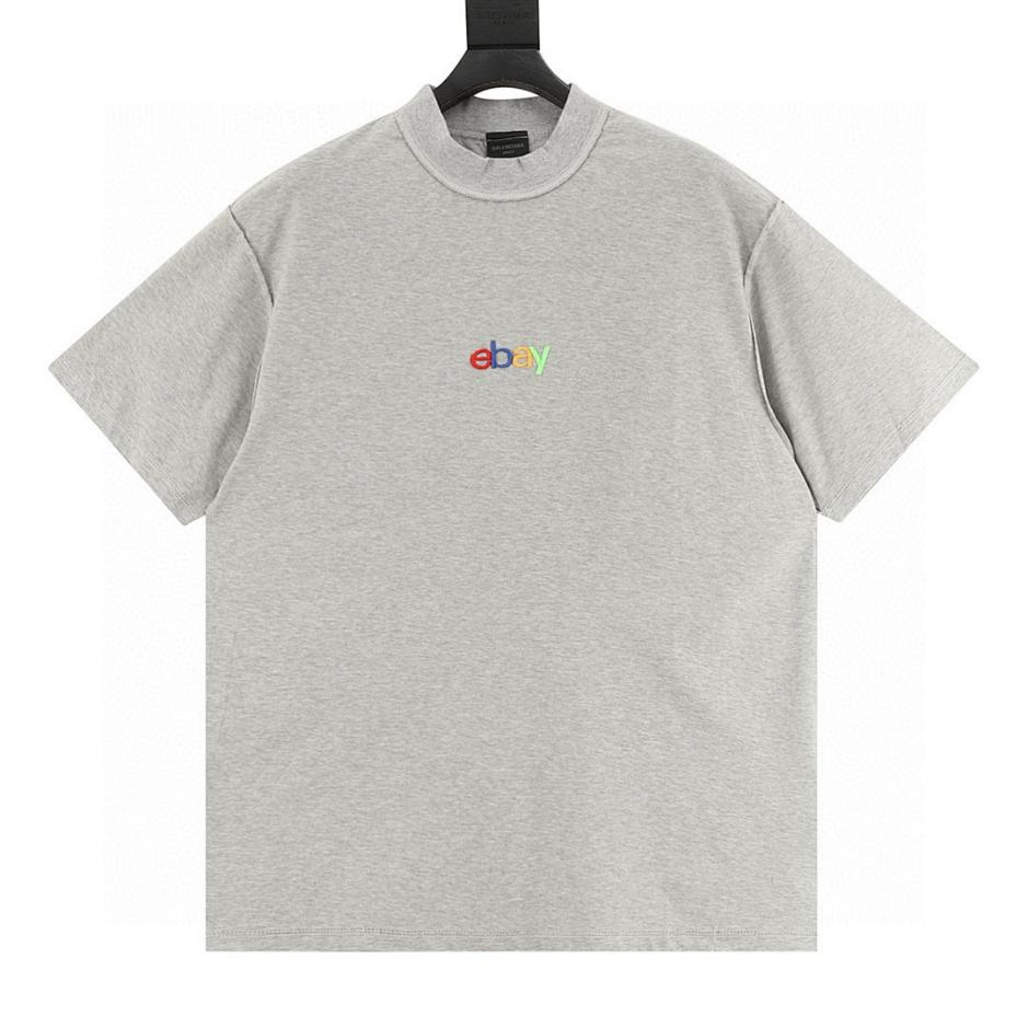 designer,replica,clothing,fake,1:1,lv,luxury,high quality Balenciagag short-sleeved T-shirt with eBay embroidery on the chest (1593) designer,replica,clothing,fake,1:1,lv,luxury,high quality Balenciagag short-sleeved T-shirt with eBay embroidery on the chest (1593)