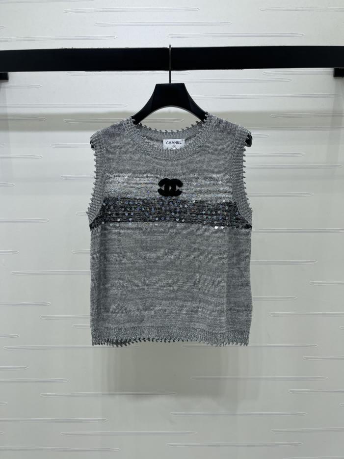 designer,replica,clothing,fake,1:1,lv,luxury,high quality CHANEL sequined knit vest (C6ZDA) designer,replica,clothing,fake,1:1,lv,luxury,high quality CHANEL sequined knit vest (C6ZDA)