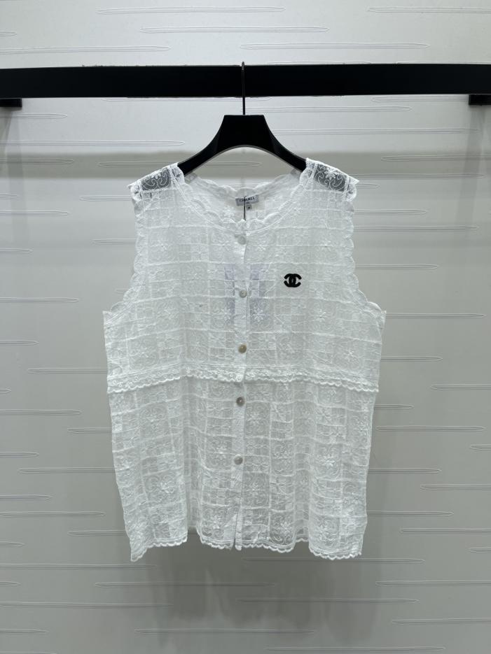 designer,replica,clothing,fake,1:1,lv,luxury,high quality CHANEL lace crochet sleeveless vest (Q29QF) designer,replica,clothing,fake,1:1,lv,luxury,high quality CHANEL lace crochet sleeveless vest (Q29QF)