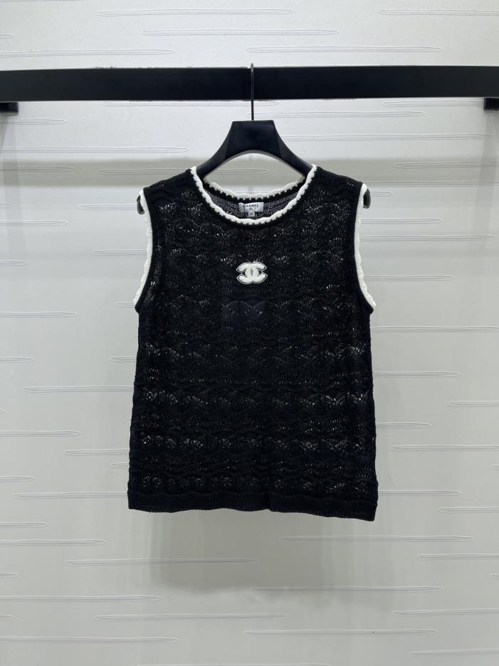 designer,replica,clothing,fake,1:1,lv,luxury,high quality CHANEL Openwork Crew Neck Knit Vest (2N1SG) designer,replica,clothing,fake,1:1,lv,luxury,high quality CHANEL Openwork Crew Neck Knit Vest (2N1SG)
