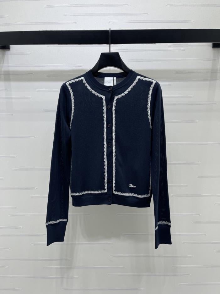 designer,replica,clothing,fake,1:1,lv,luxury,high quality Dior Lace Trim Crew Neck Knit Cardigan (JOI0X) designer,replica,clothing,fake,1:1,lv,luxury,high quality Dior Lace Trim Crew Neck Knit Cardigan (JOI0X)