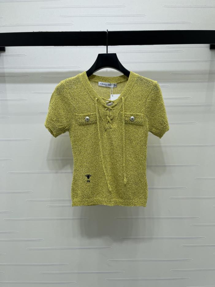designer,replica,clothing,fake,1:1,lv,luxury,high quality Dior V-neck tie-front knit short-sleeved top (0XHTZ) designer,replica,clothing,fake,1:1,lv,luxury,high quality Dior V-neck tie-front knit short-sleeved top (0XHTZ)
