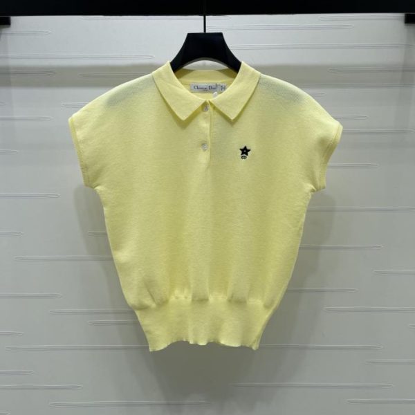designer,replica,clothing,fake,1:1,lv,luxury,high quality Dior knit polo shirt (WJ0AH)