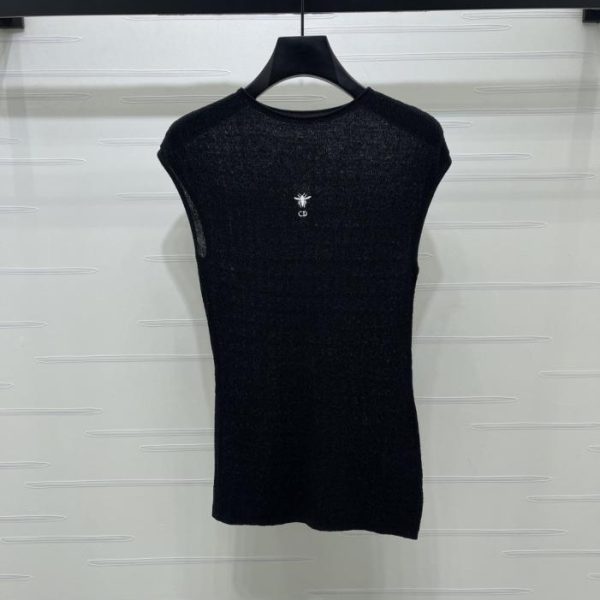 designer,replica,clothing,fake,1:1,lv,luxury,high quality Dior knitted vest (HLMMK)