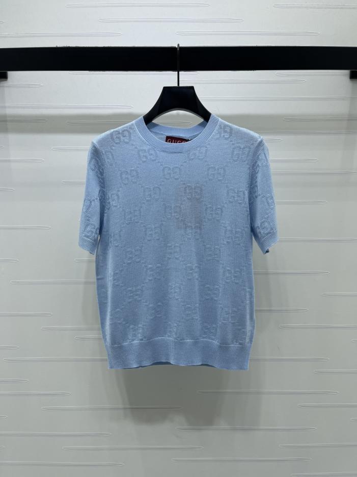 designer,replica,clothing,fake,1:1,lv,luxury,high quality Gucci light blue short-sleeved shirt with “GG” logo jacquard pattern (YRLIU) designer,replica,clothing,fake,1:1,lv,luxury,high quality Gucci light blue short-sleeved shirt with “GG” logo jacquard pattern (YRLIU)