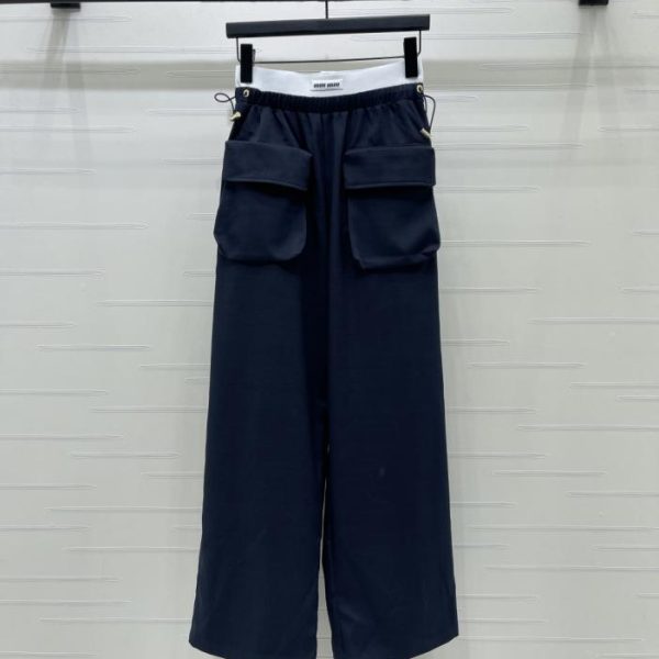 designer,replica,clothing,fake,1:1,lv,luxury,high quality MiuMiu Pocket Cargo Pants (FMDAN)