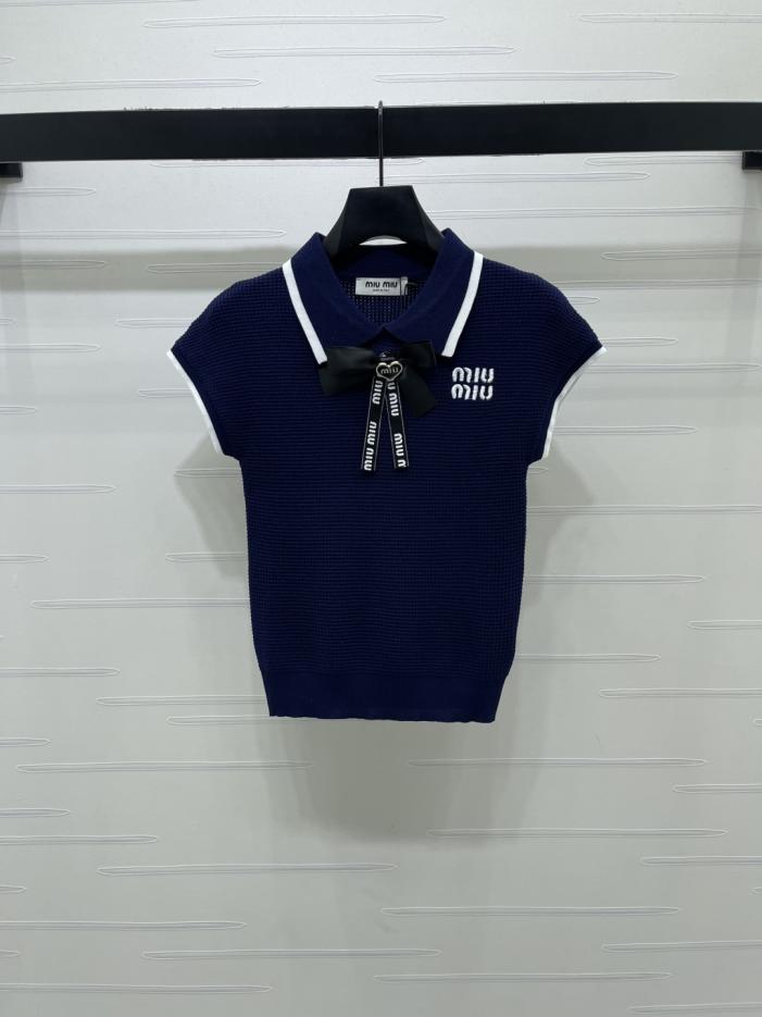 designer,replica,clothing,fake,1:1,lv,luxury,high quality MiuMiu Color Block Knit Polo Shirt (RL5HI) designer,replica,clothing,fake,1:1,lv,luxury,high quality MiuMiu Color Block Knit Polo Shirt (RL5HI)