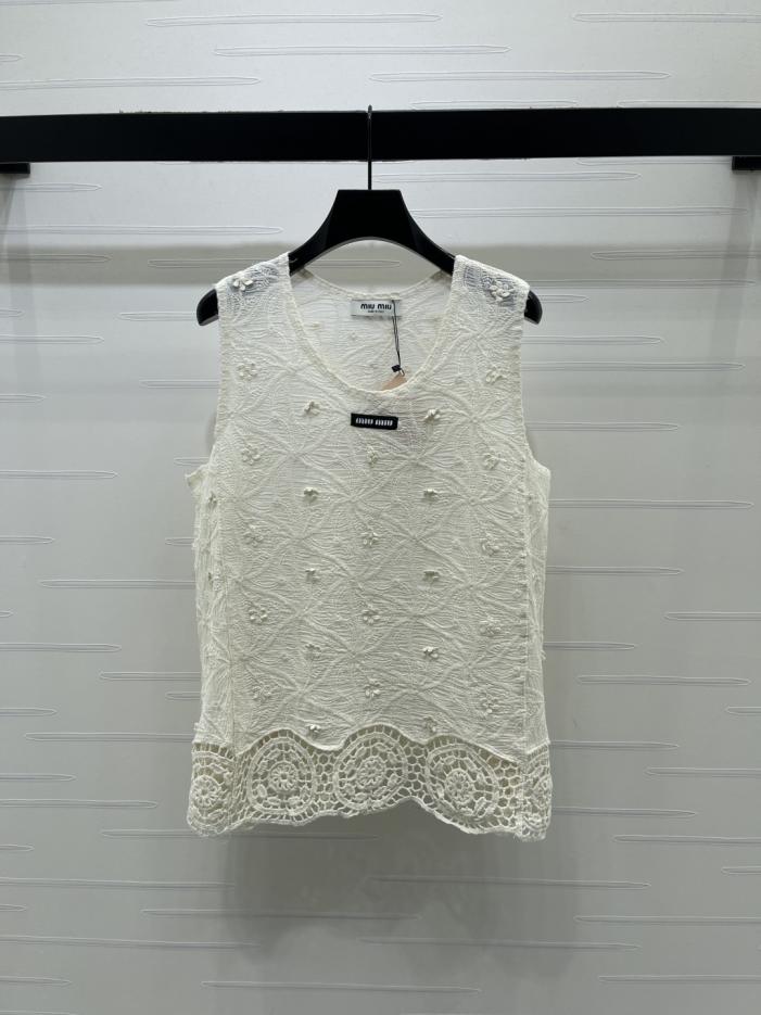 designer,replica,clothing,fake,1:1,lv,luxury,high quality MiuMiu Crochet Crew Neck Vest (V8CQA) designer,replica,clothing,fake,1:1,lv,luxury,high quality MiuMiu Crochet Crew Neck Vest (V8CQA)