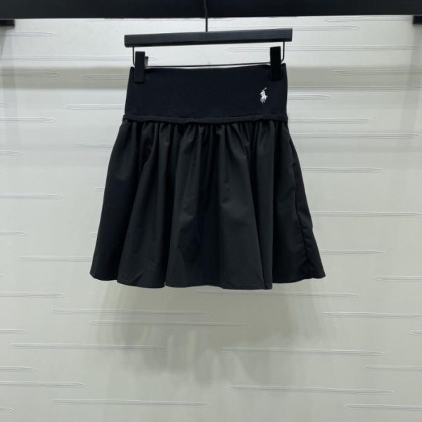 designer,replica,clothing,fake,1:1,lv,luxury,high quality Ralph Lauren Polo color-blocked midi skirt (5FJ80)