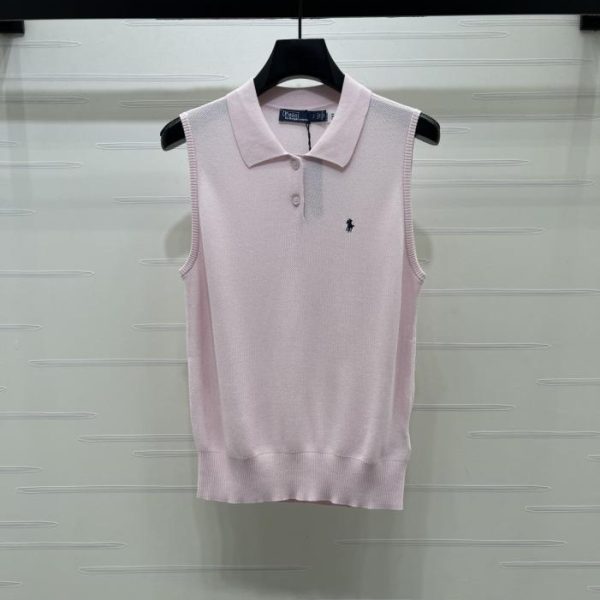 designer,replica,clothing,fake,1:1,lv,luxury,high quality Ralph Lauren Polo Collared Knit Vest (0WKH6)
