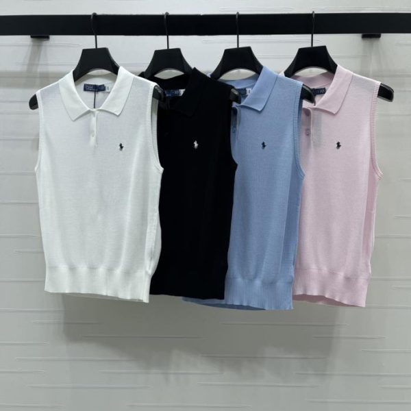 designer,replica,clothing,fake,1:1,lv,luxury,high quality Ralph Lauren Polo Collared Knit Vest (KODJ6)