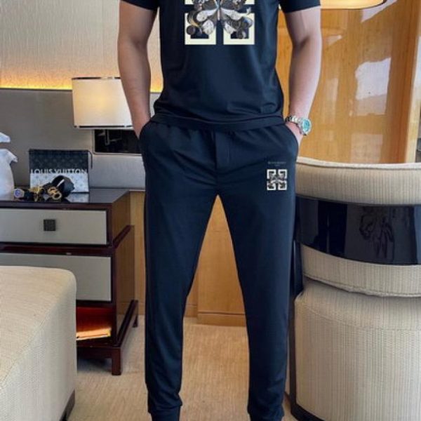 designer,replica,clothing,fake,1:1,lv,luxury,high quality Givenchy Trousers and Short-Sleeve Suit (0396)