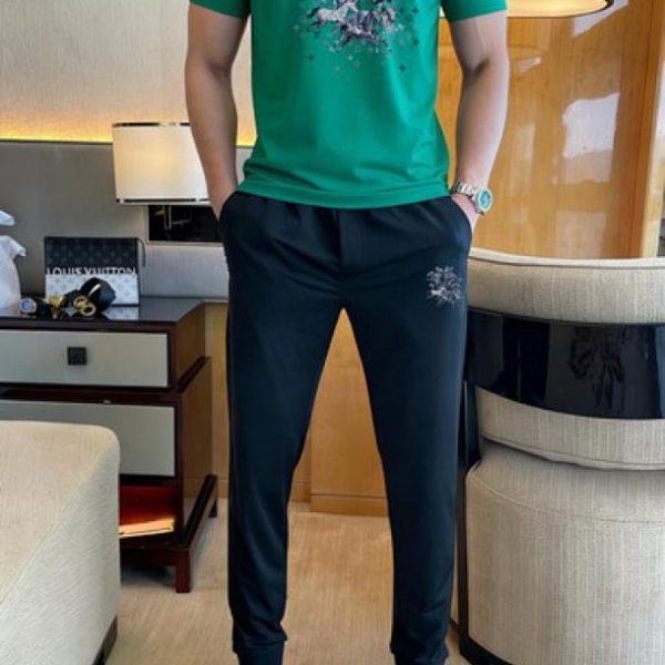 designer,replica,clothing,fake,1:1,lv,luxury,high quality Louis Vuitton Trousers and Short-Sleeve Suit (9336)