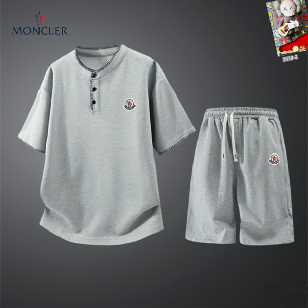 designer,replica,clothing,fake,1:1,lv,luxury,high quality Moncler Shorts & Short-Sleeve Set (0602)