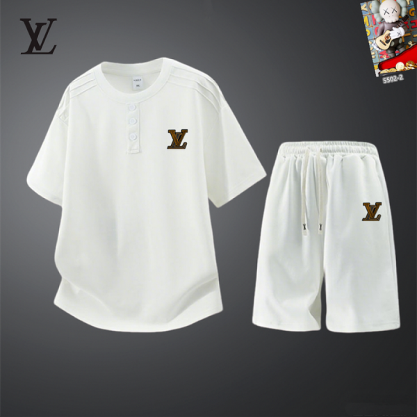 designer,replica,clothing,fake,1:1,lv,luxury,high quality Louis Vuitton Shorts & Short-Sleeve Suit (CCB4)
