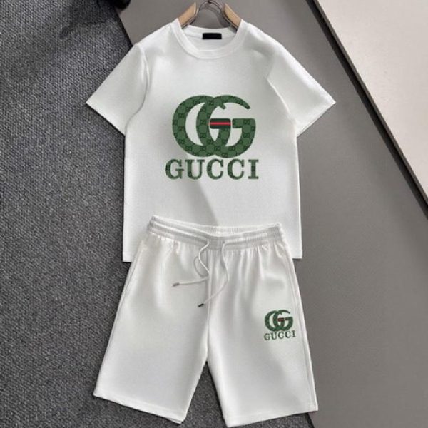 designer,replica,clothing,fake,1:1,lv,luxury,high quality Gucci shorts and short-sleeved suit (CF59)