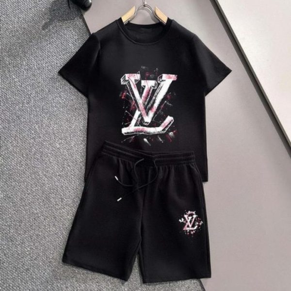 designer,replica,clothing,fake,1:1,lv,luxury,high quality Louis Vuitton Shorts & Short-Sleeve Suit (60F6)