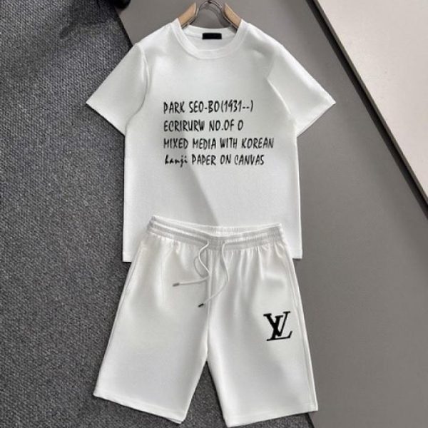 designer,replica,clothing,fake,1:1,lv,luxury,high quality Louis Vuitton Shorts & Short-Sleeve Suit (88FE)