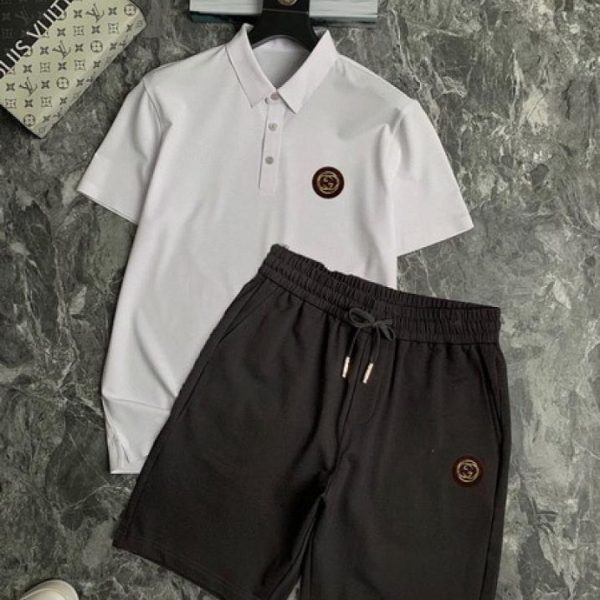 designer,replica,clothing,fake,1:1,lv,luxury,high quality Gucci shorts and short-sleeved suit (A2C5)