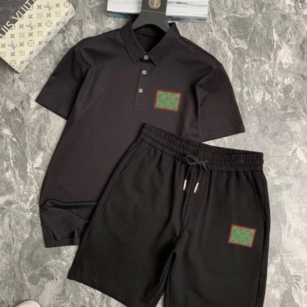 designer,replica,clothing,fake,1:1,lv,luxury,high quality Gucci shorts and short-sleeved suit (B292)