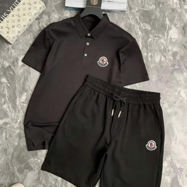 designer,replica,clothing,fake,1:1,lv,luxury,high quality Moncler shorts and short-sleeved set (624C)