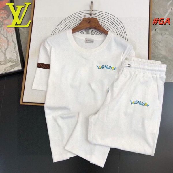 designer,replica,clothing,fake,1:1,lv,luxury,high quality Louis Vuitton Shorts & Short-Sleeve Suit (2D93)