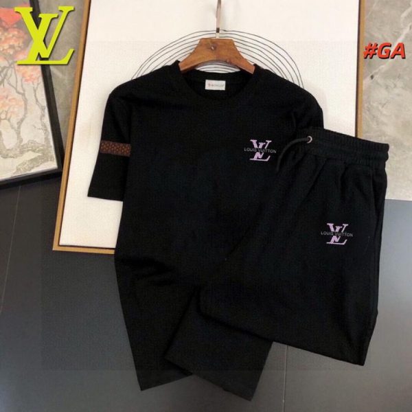 designer,replica,clothing,fake,1:1,lv,luxury,high quality Louis Vuitton Shorts & Short-Sleeve Suit (FCEA)