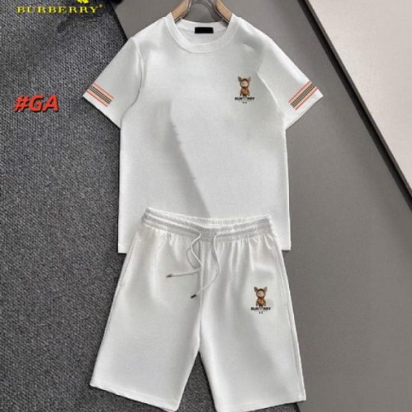 designer,replica,clothing,fake,1:1,lv,luxury,high quality Burberry Shorts & Short-Sleeve Set (DD1F)