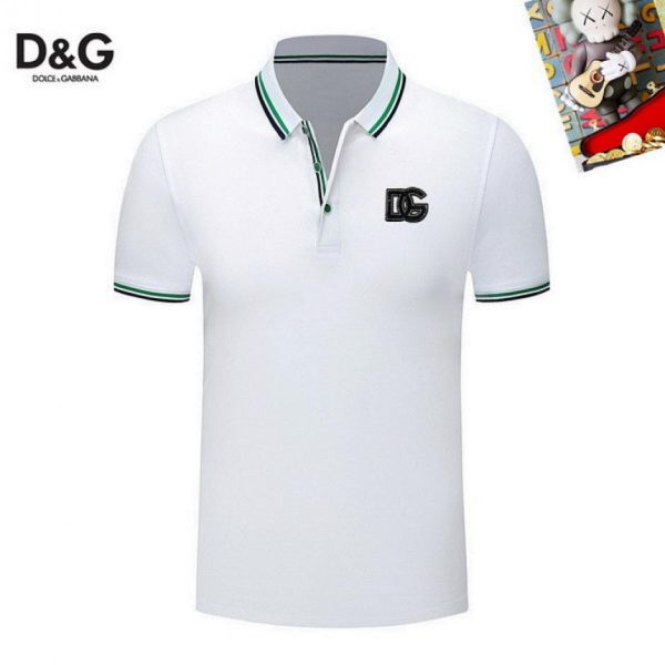 designer,replica,clothing,fake,1:1,lv,luxury,high quality D&G Short-Sleeve T-Shirt (7E1A)