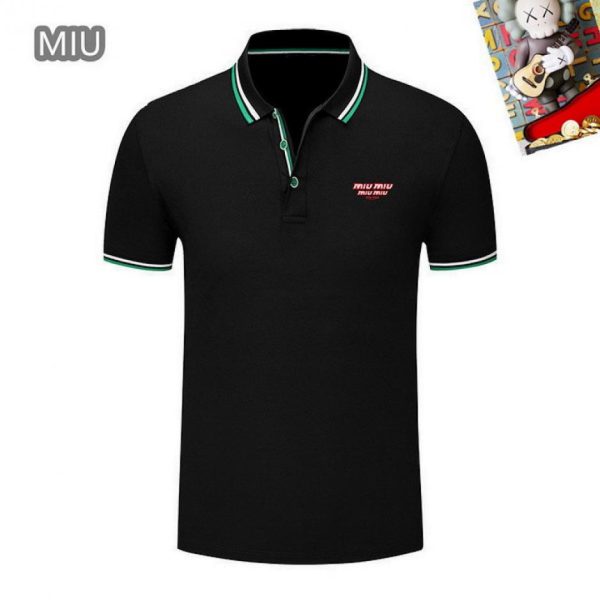 designer,replica,clothing,fake,1:1,lv,luxury,high quality MIU Short-Sleeve T-Shirt (ABF5)